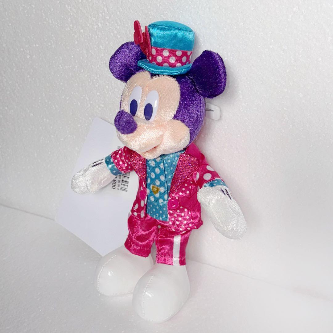 お顔&衣装厳選】ミニーのファンダーランドぬいぐるみバッジ(ミッキー