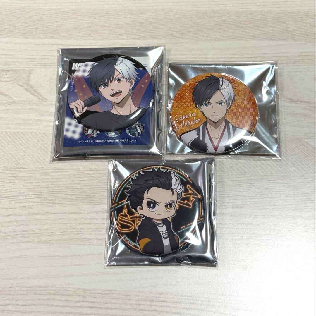 WIND BREAKER ウィンブレ 桜遥 缶バッジ まとめ - メルカリ