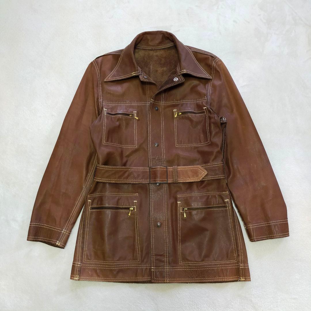 状態◎ 70S リーバイス ビッグE スエード サファリジャケット