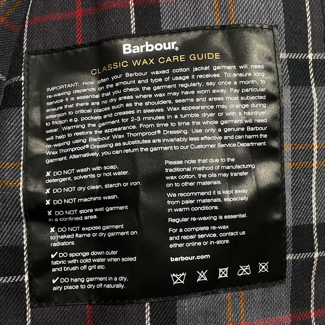 新品 Barbour ビデイル OS Bedale Wax 40 オーバーサイズ