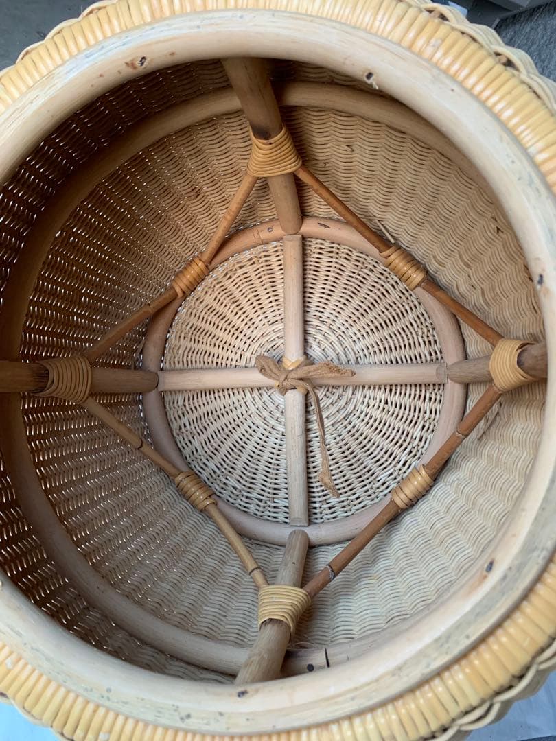 希少 山川ラタン 剣持勇デザイン ヴィンテージ スツール ジャパニーズ