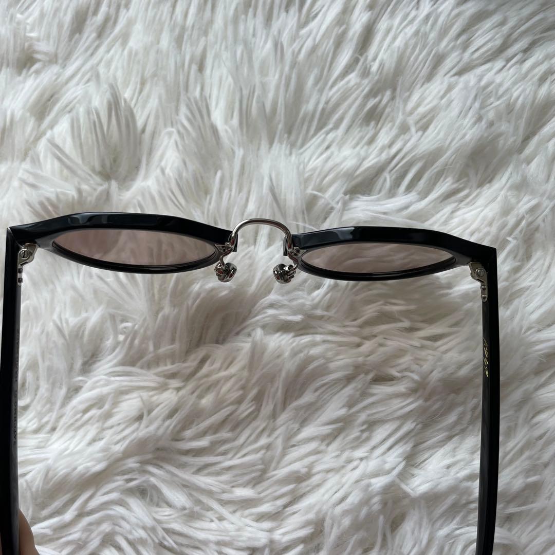 A.D.S.R. サッチモ 01　ブラック × シルバー　サングラス　メガネ