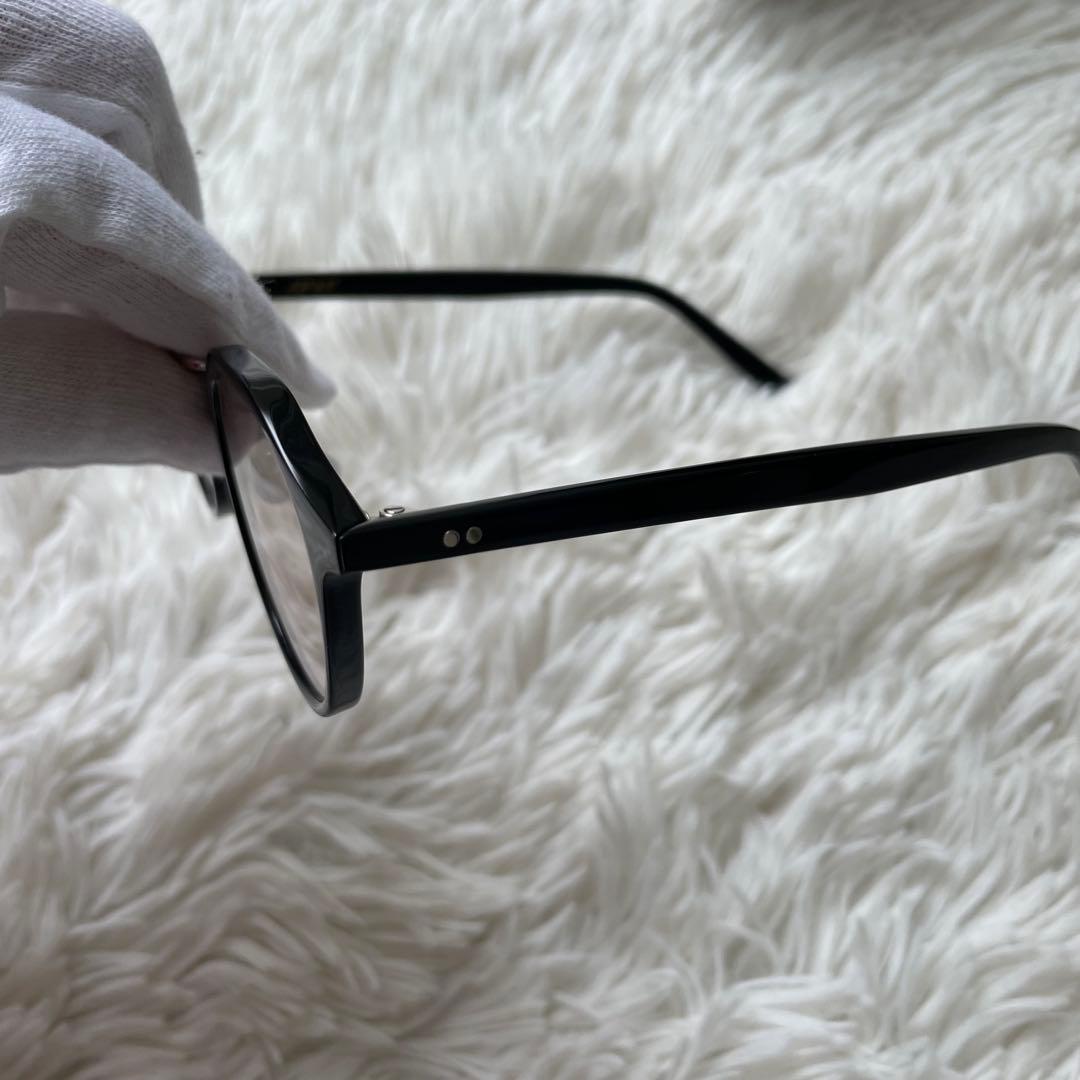 A.D.S.R. サッチモ 01　ブラック × シルバー　サングラス　メガネ