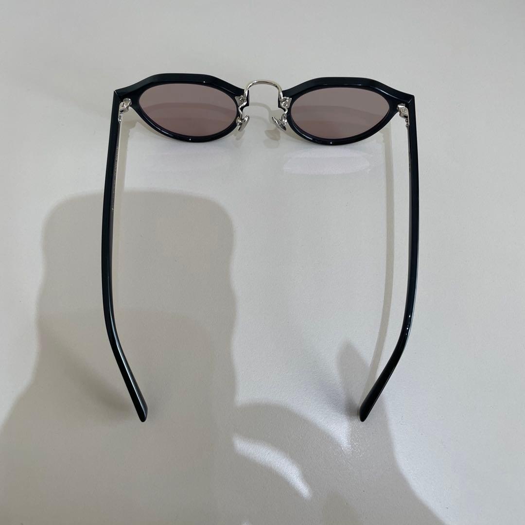 A.D.S.R. サッチモ 01　ブラック × シルバー　サングラス　メガネ