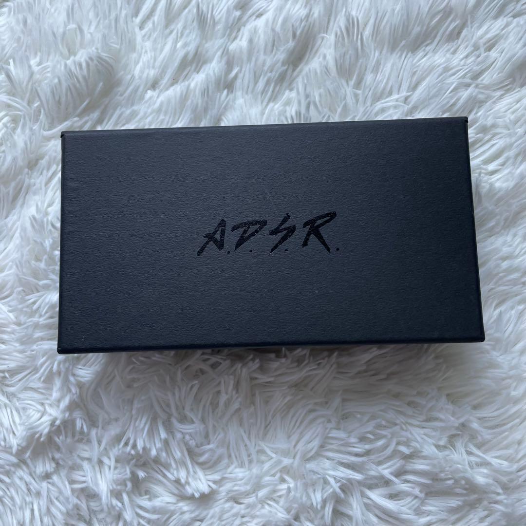 A.D.S.R. サッチモ 01　ブラック × シルバー　サングラス　メガネ