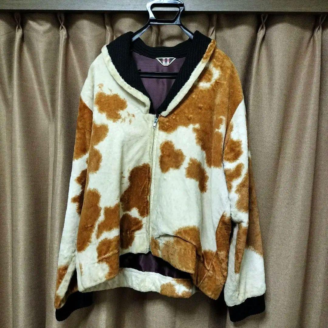 60s ホルスタイン アニマル柄 フェイクファー kodiak コディアック