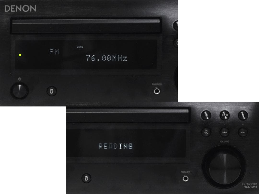 DENON デノン RCD-M41 CDレシーバー ブラック 2018年 動作品