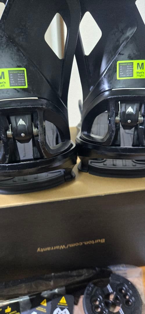burton step on ステップオン　Mサイズ　スノーボードビンディング