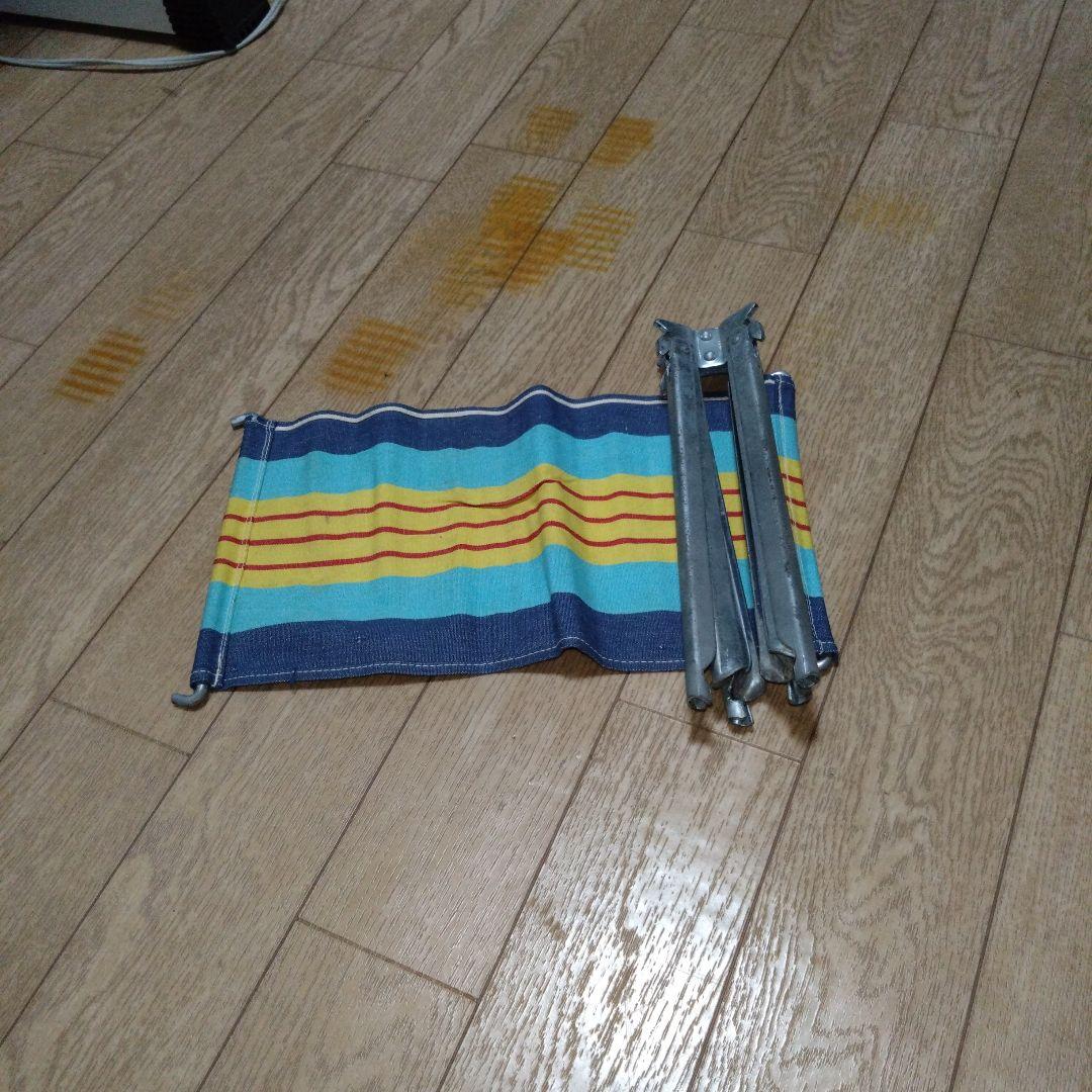 ★希少★昭和★レトロ★1970大阪万博見学 折りたたみイス