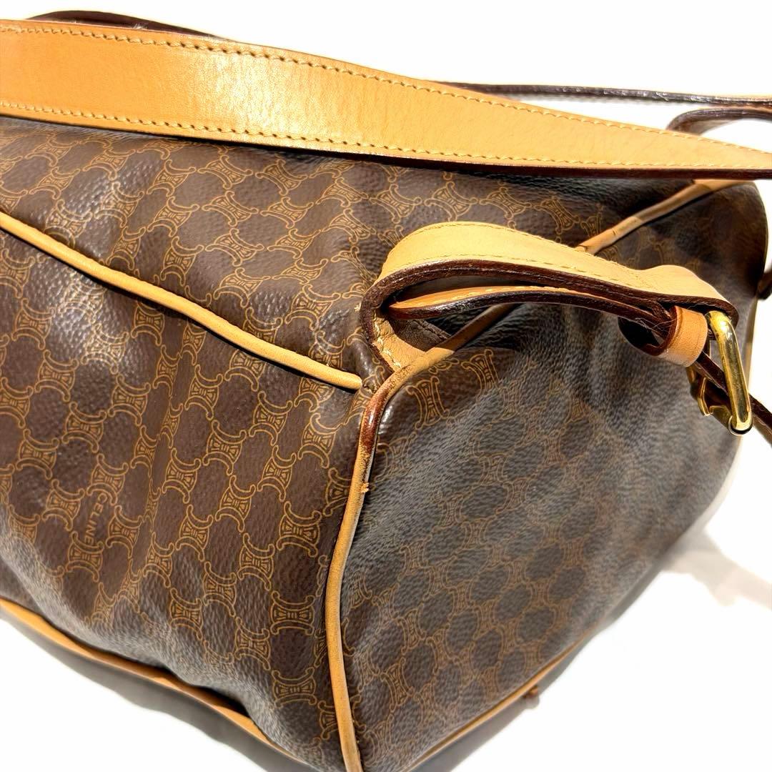 CELINE｜セリーヌ マカダム柄　リュックサック　ヴィンテージ ブラウン　希少