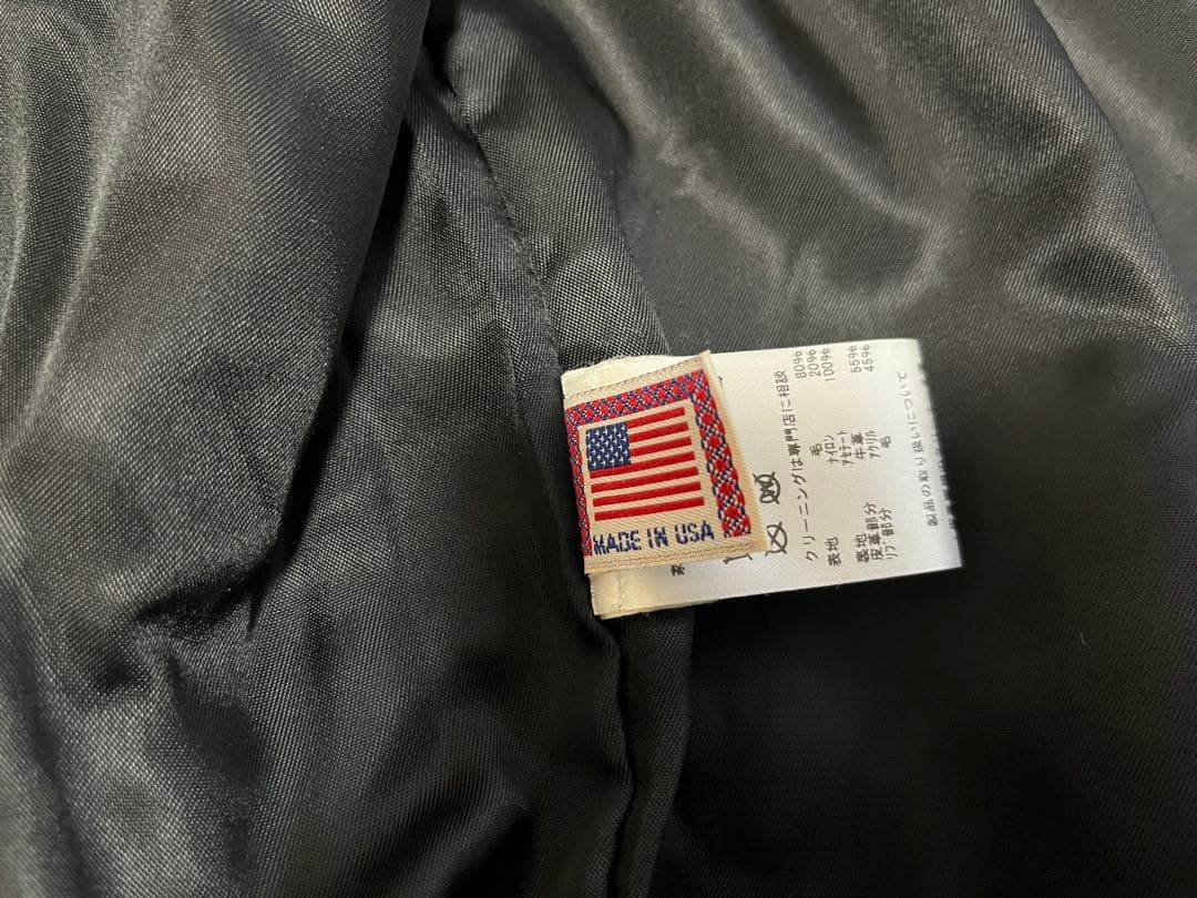 GB SPORT for SHIPS スタジャン レザー M