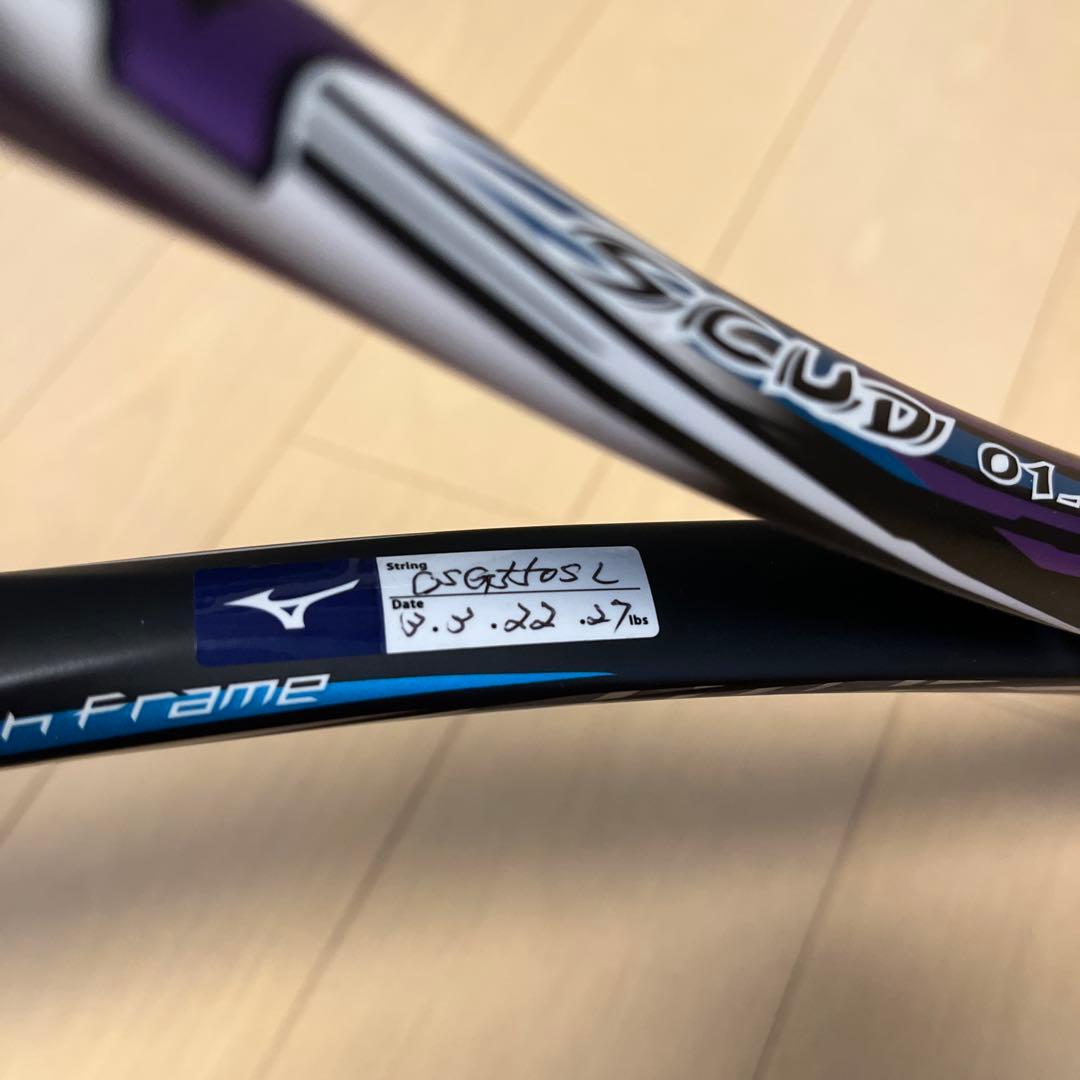 ミズノ　ソフトテニスラケット　SCUD 01-C