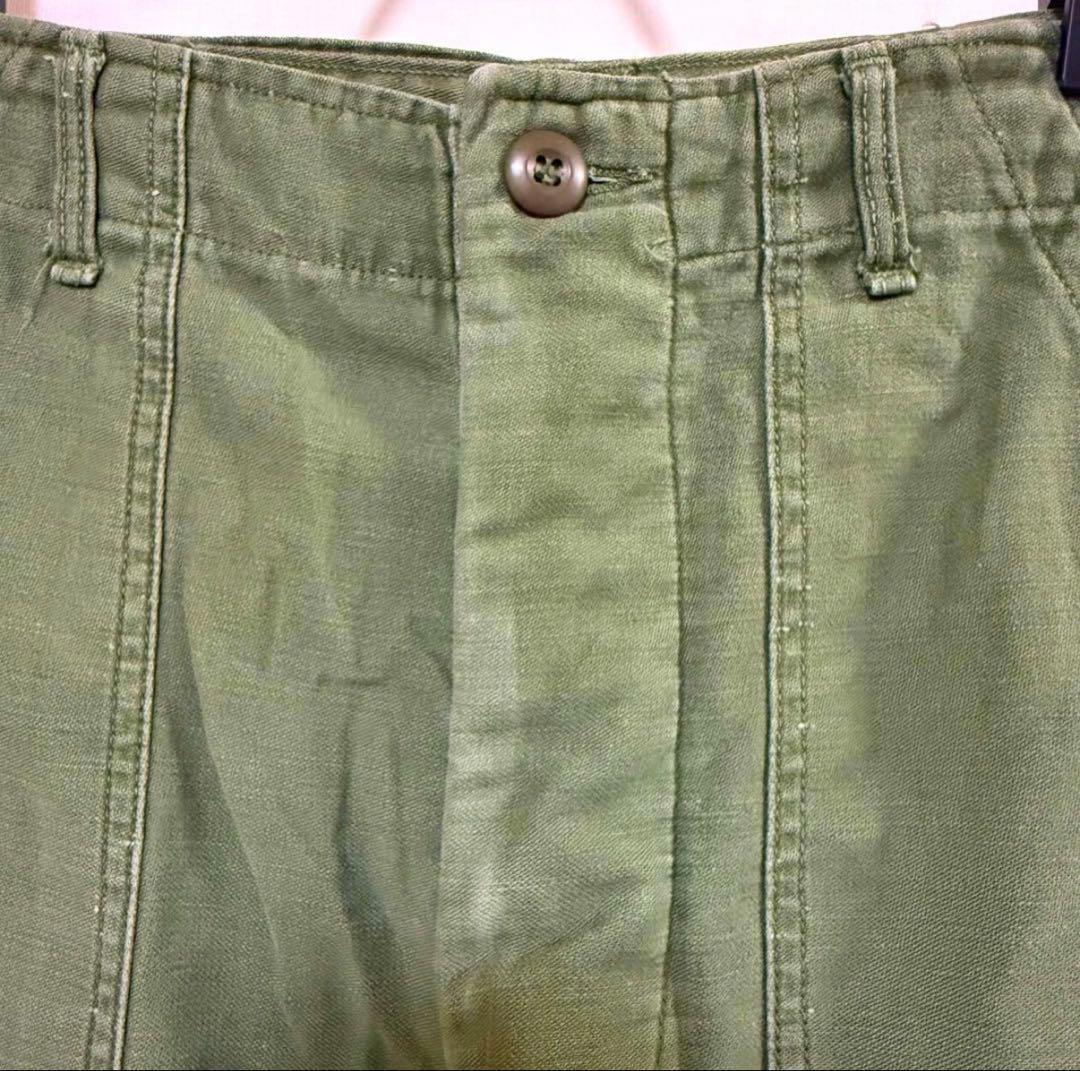 希少 60s 実物【米軍 OG-107】ベーカーパンツ DSA印字 1967年 - メルカリ