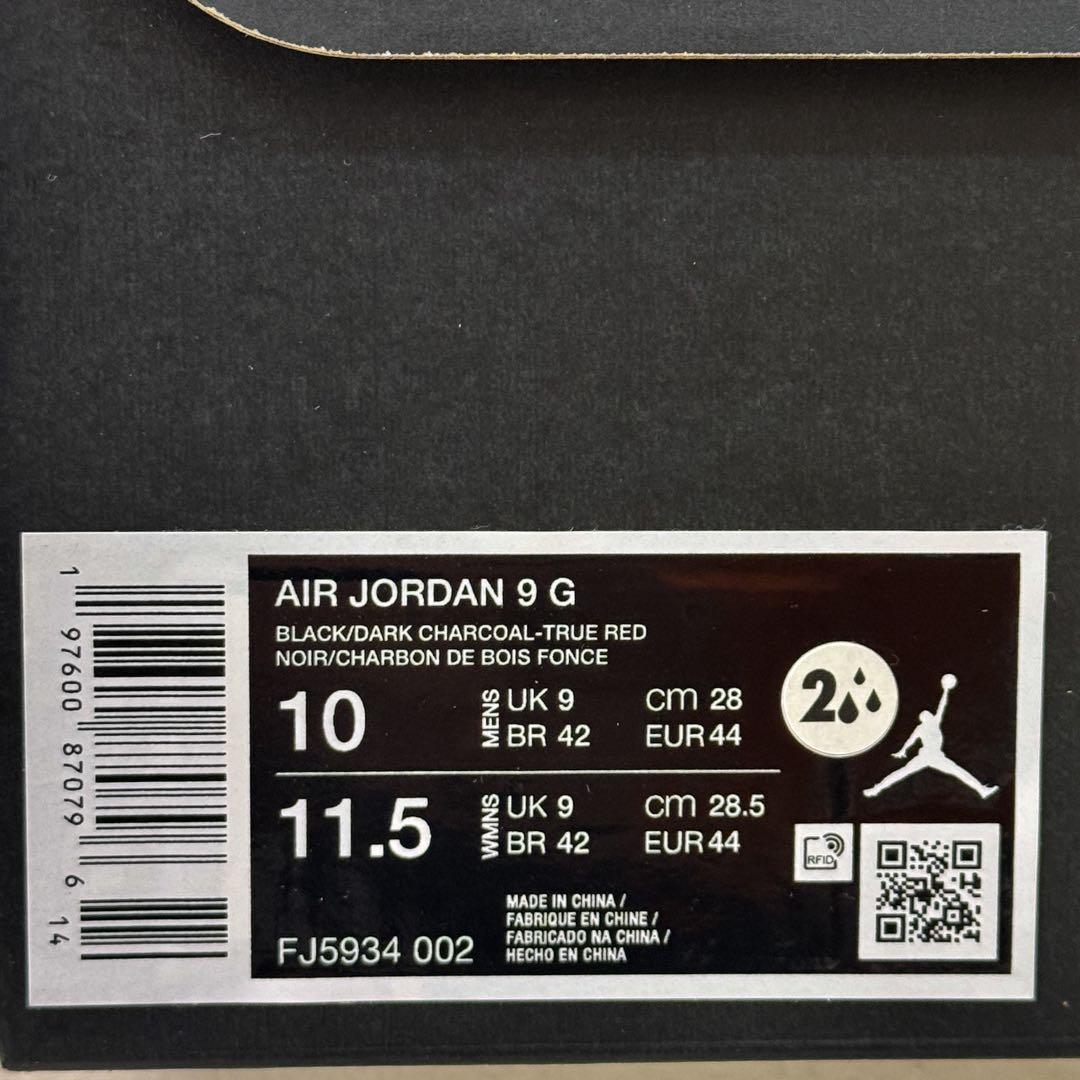 ジョーダン9 ゴルフ　Air Jordan