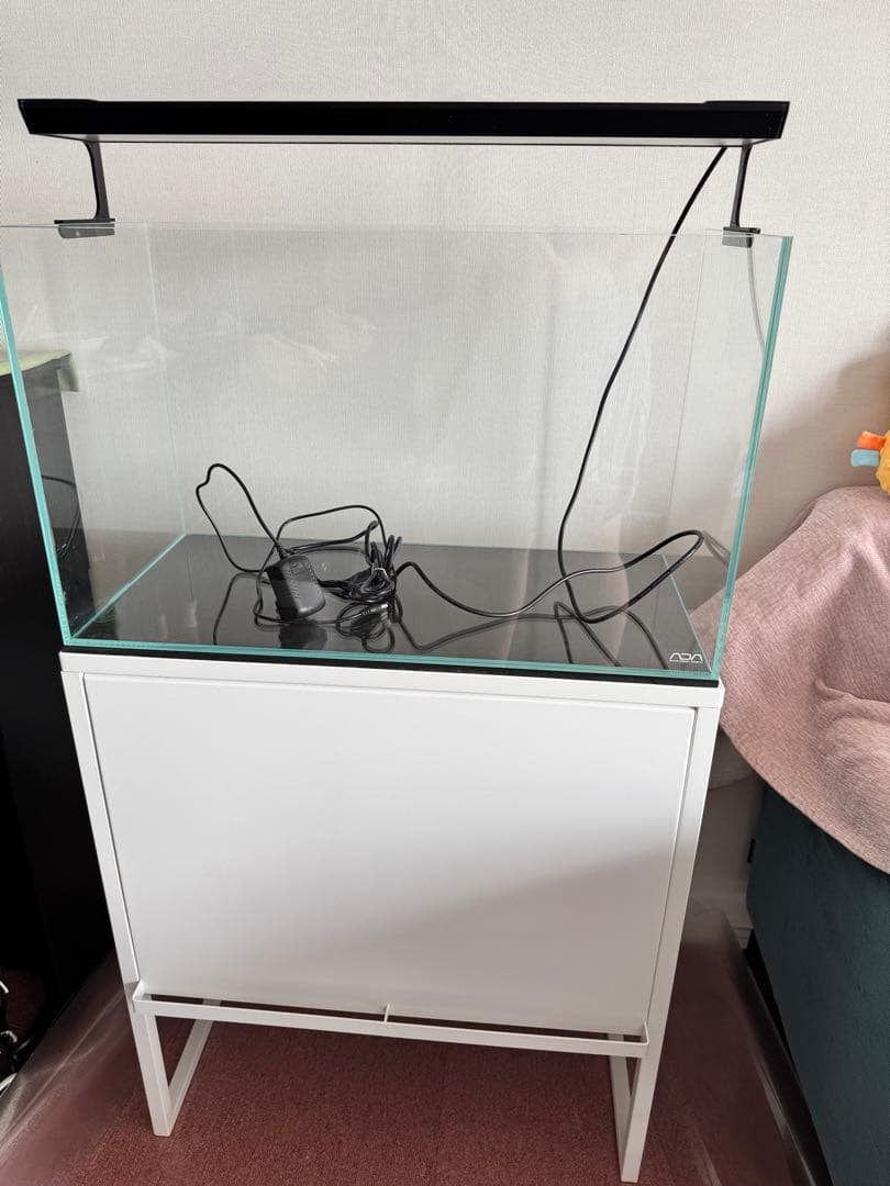 ADA 60cm水槽セット（ADA水槽+ライト+水槽ラック+外部フィルター