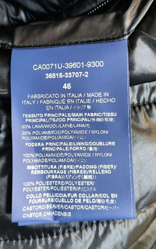 Herno スタンドカラーコート 46 ブラック