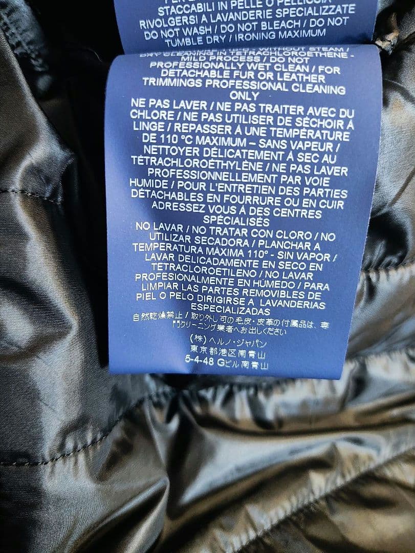 Herno スタンドカラーコート 46 ブラック