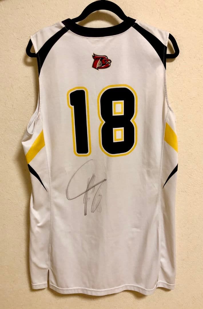 馬場雄大　実使用ユニフォーム 直筆サイン入り　長崎ヴェルカ　バスケ日本代表