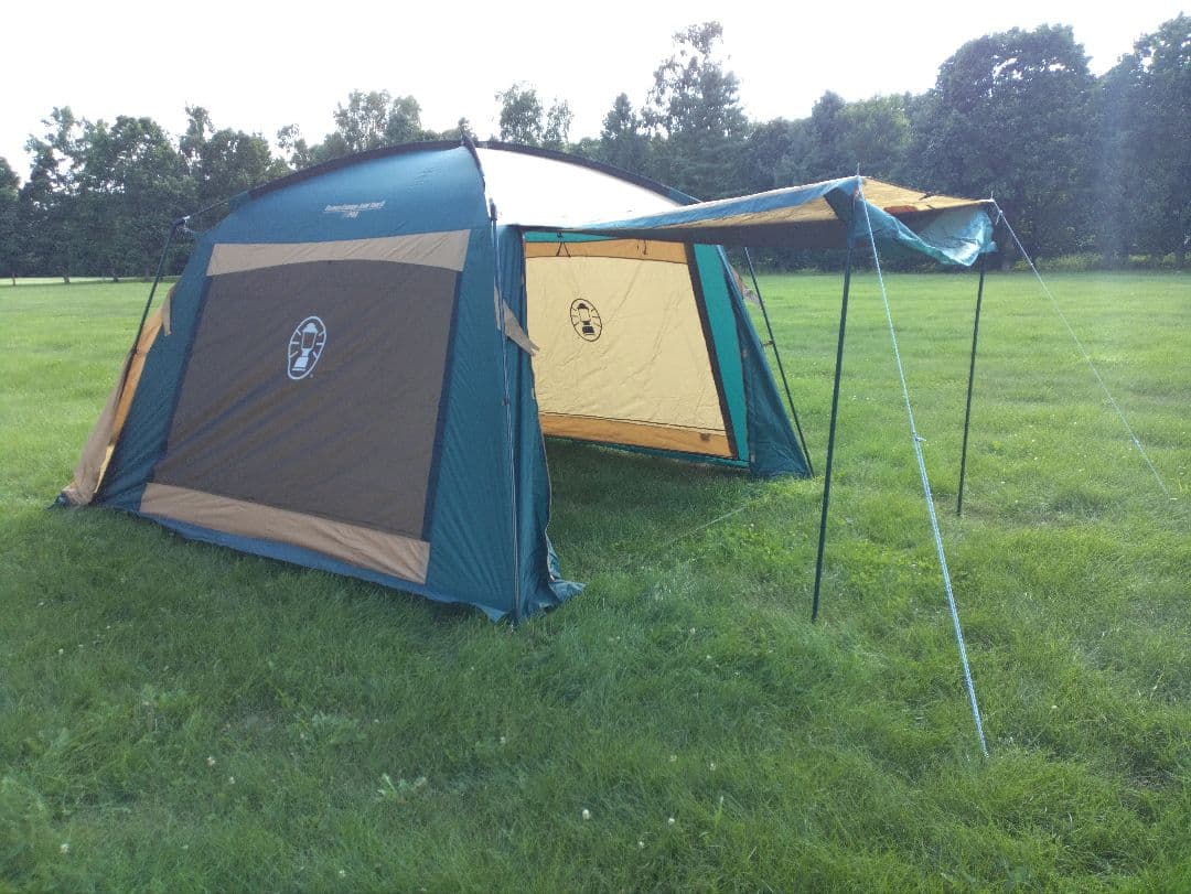 ★美品！コールマン スクリーンジョイントキャノピータープⅡ 連結可能★