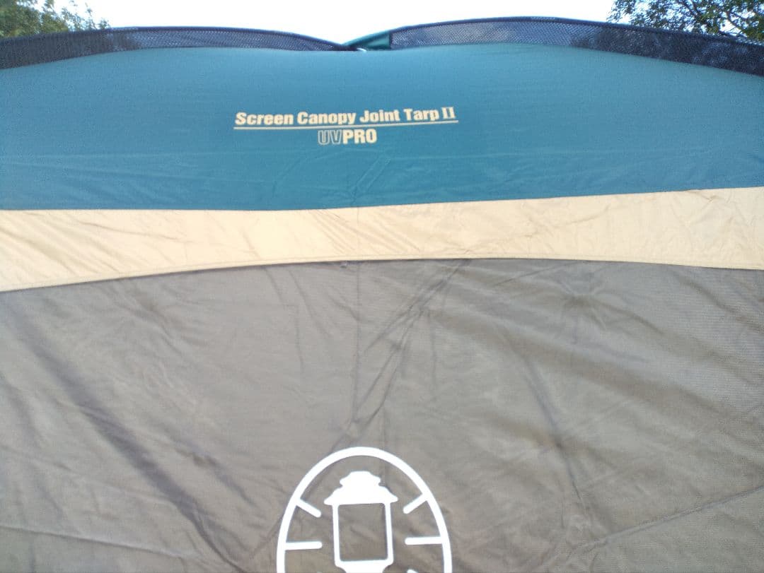 ★美品！コールマン スクリーンジョイントキャノピータープⅡ 連結可能★