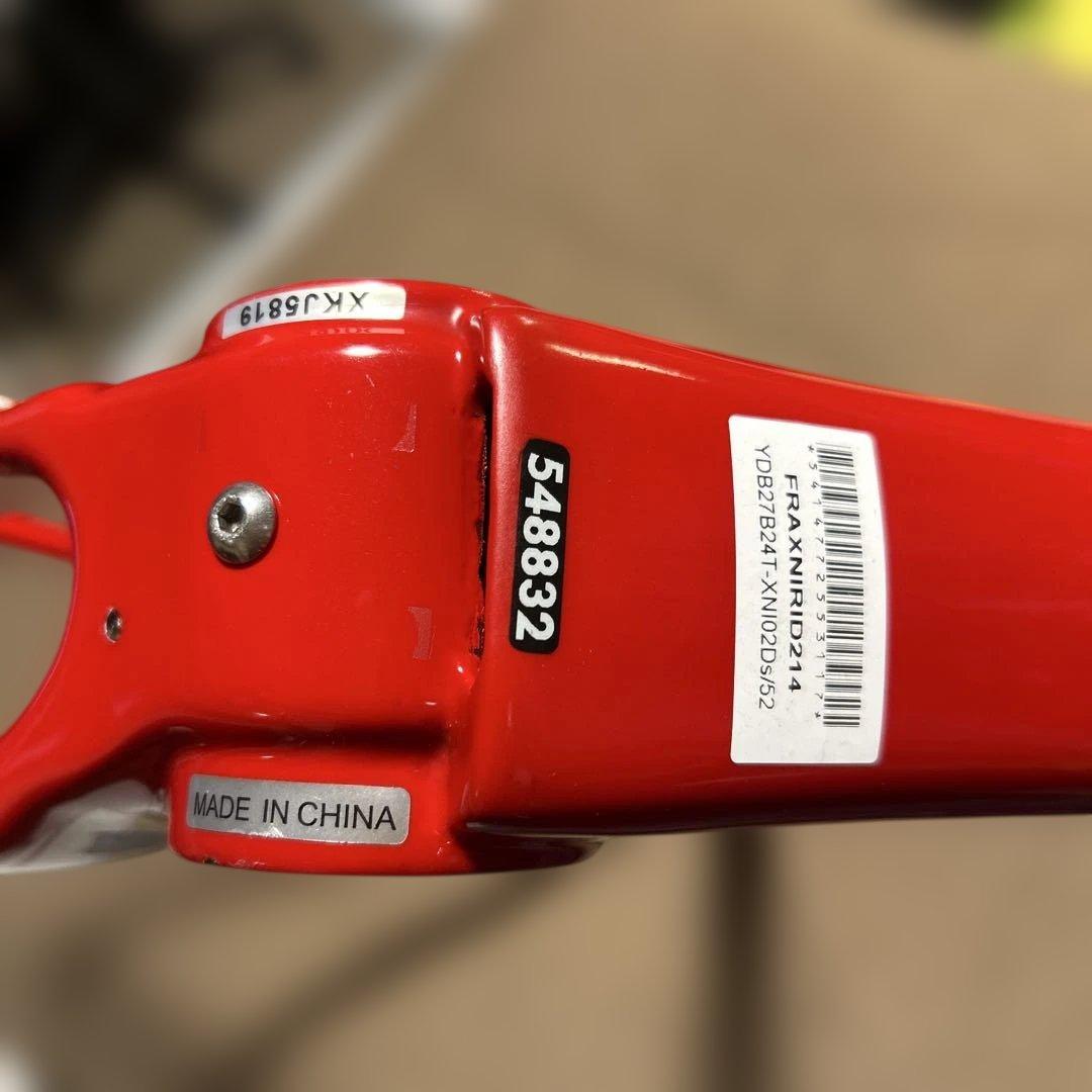 リドレー　シクロクロス　カーボンフレーム　ディスクブレーキ　X-NIGHT