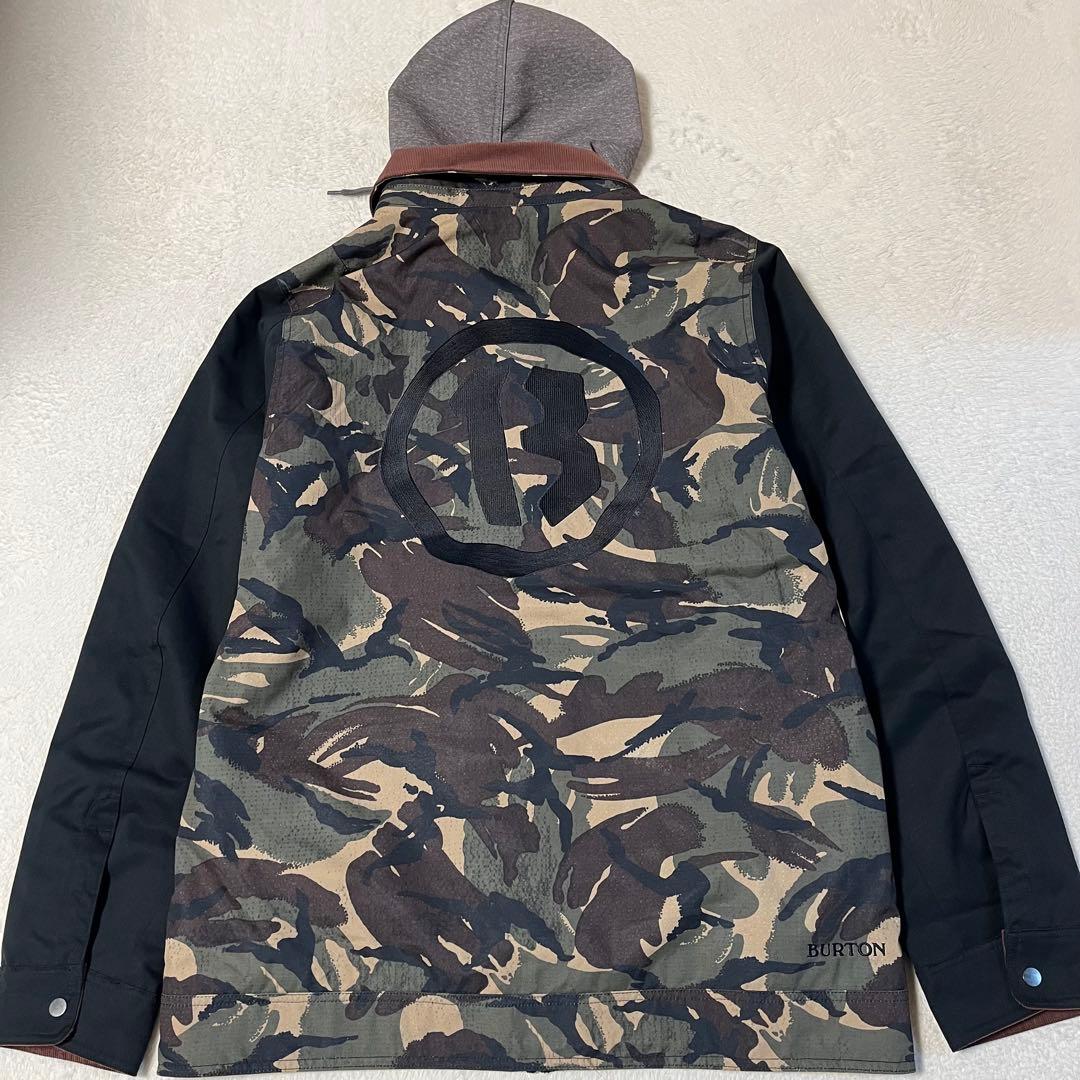 BURTON 迷彩柄 スノーボードウェア、ジャケット　☆美品☆
