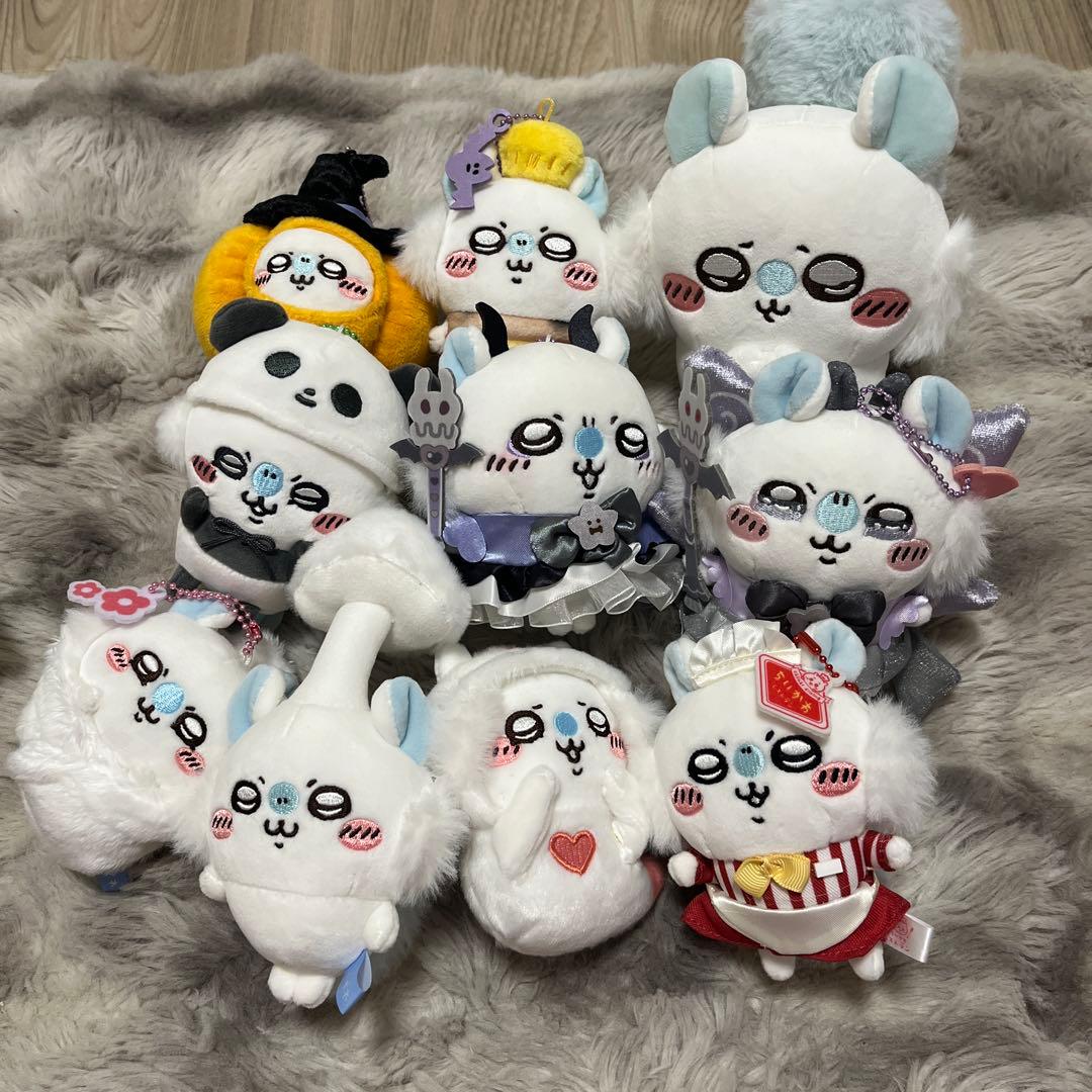 ちいかわ モモンガ マスコット ぬいぐるみ まとめ売り - メルカリ