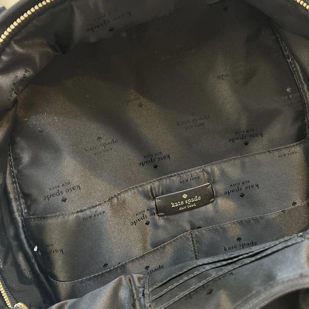 kate spade 2026福袋　黒 ナイロン　バックパック　リュック