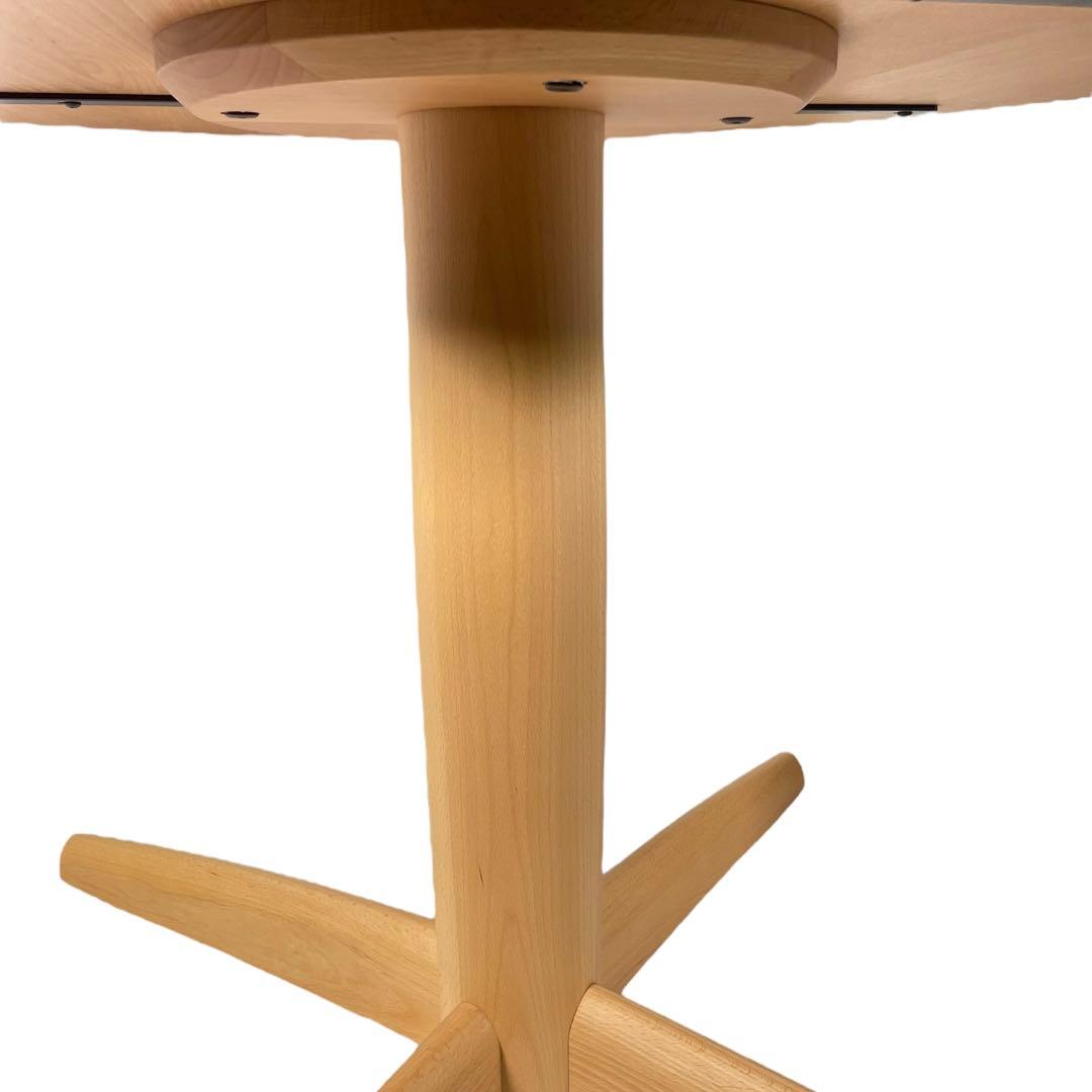 HR501 【美品良好】 HIDA 飛騨産業 円卓 侭（ジン） ダイニング - メルカリ