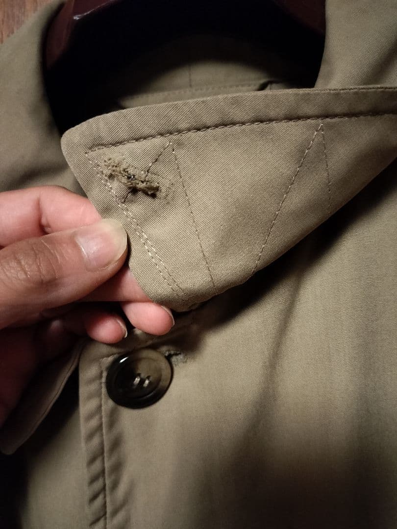 スペシャル　バーバリー　フランス製　一枚袖　コート　ビンテージ