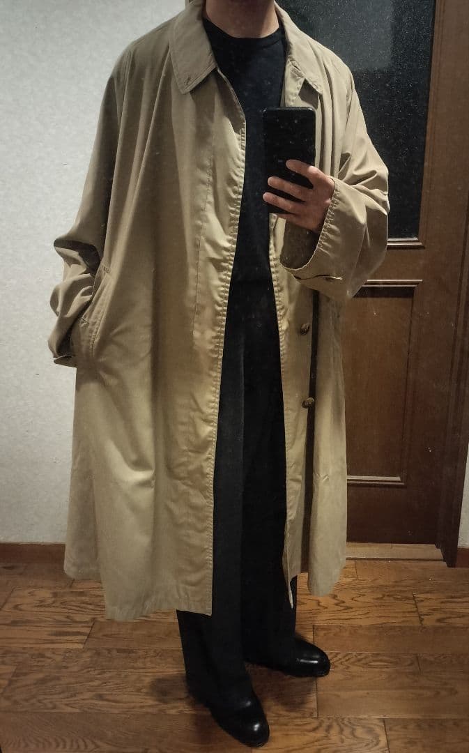 スペシャル　バーバリー　フランス製　一枚袖　コート　ビンテージ