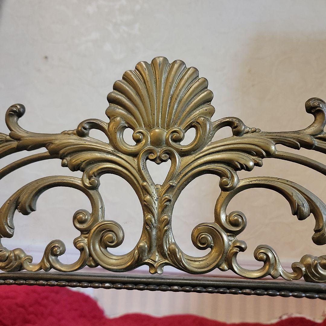 真鍮のアンティークフレーム 大型 イタリア製 フレームのみ 什器