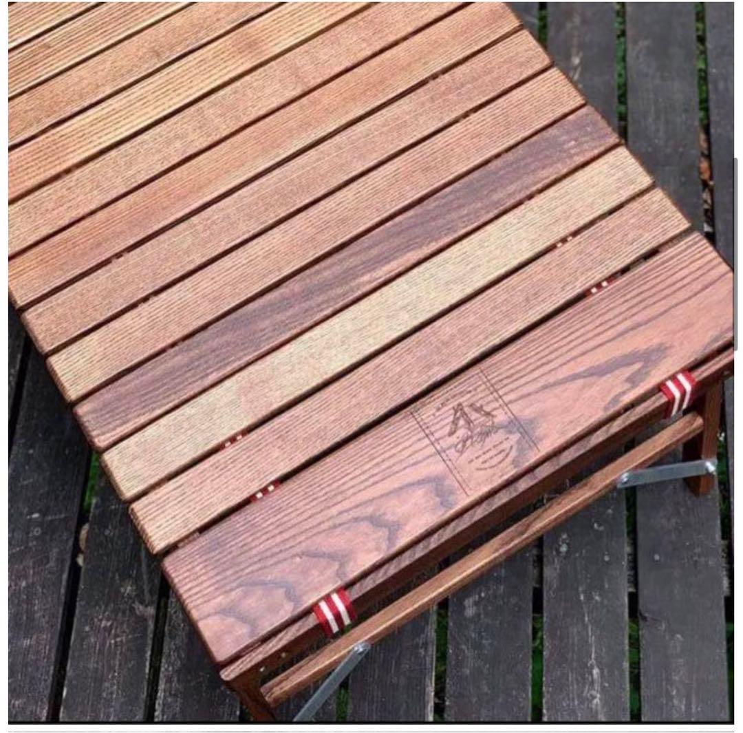 新品】BLACK DESIGN ブラックデザイン ウッドロールテーブル 樹燕