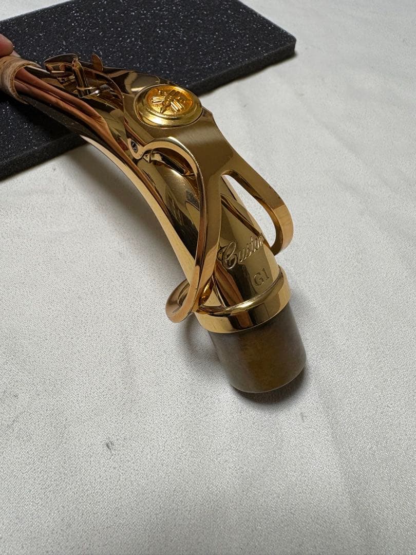 アルトサックス　ヤマハ　G1 ネック　ラッカー