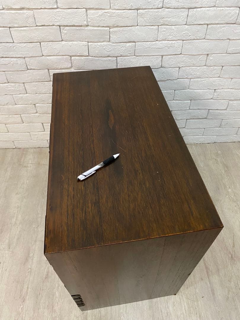 東京都内23区配送無料】アンティーク ミニ 箪笥 木製 引き出し 古道具 民芸