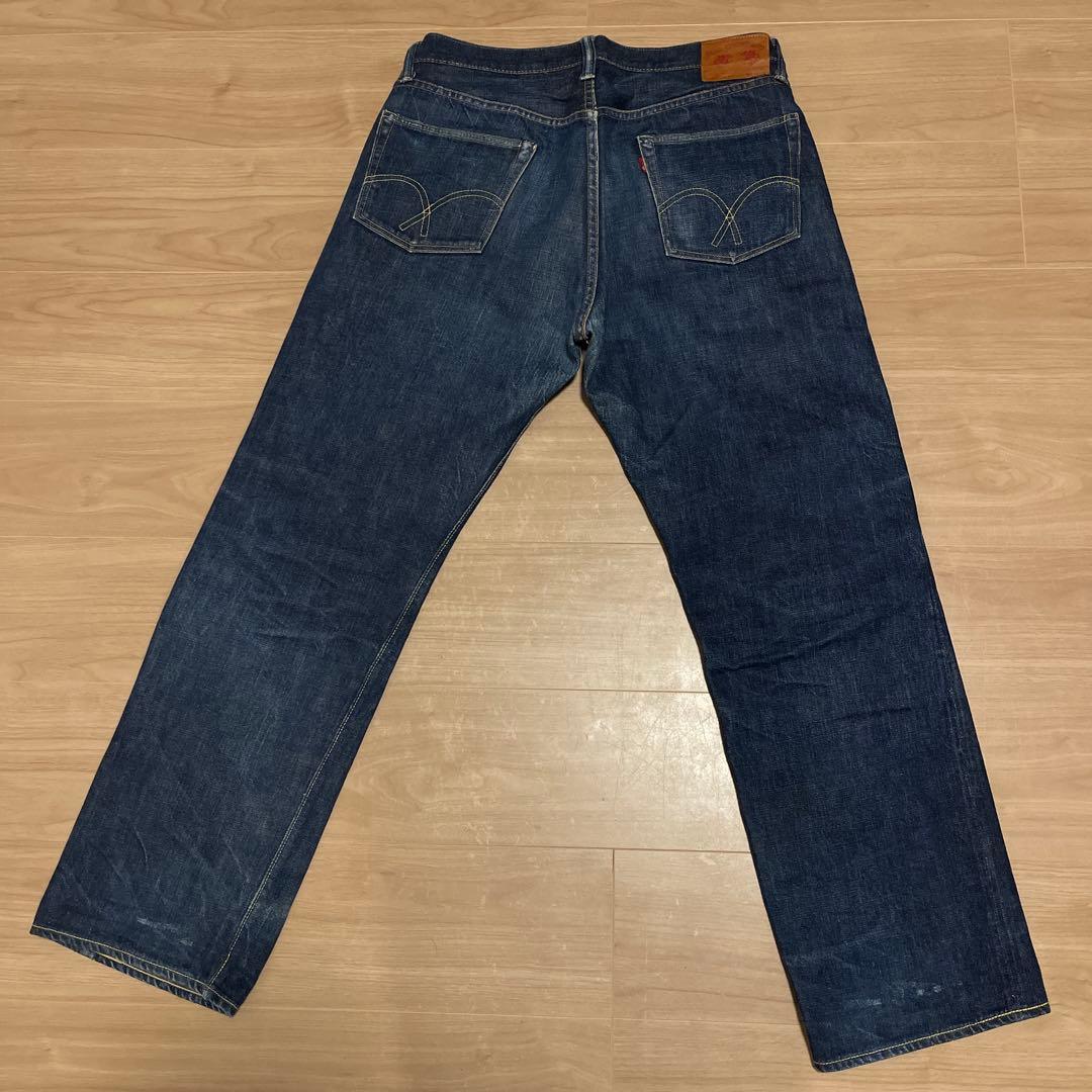良品】FULL COUNT lot0105 復刻 赤耳 濃紺 34 x L36 - メルカリ