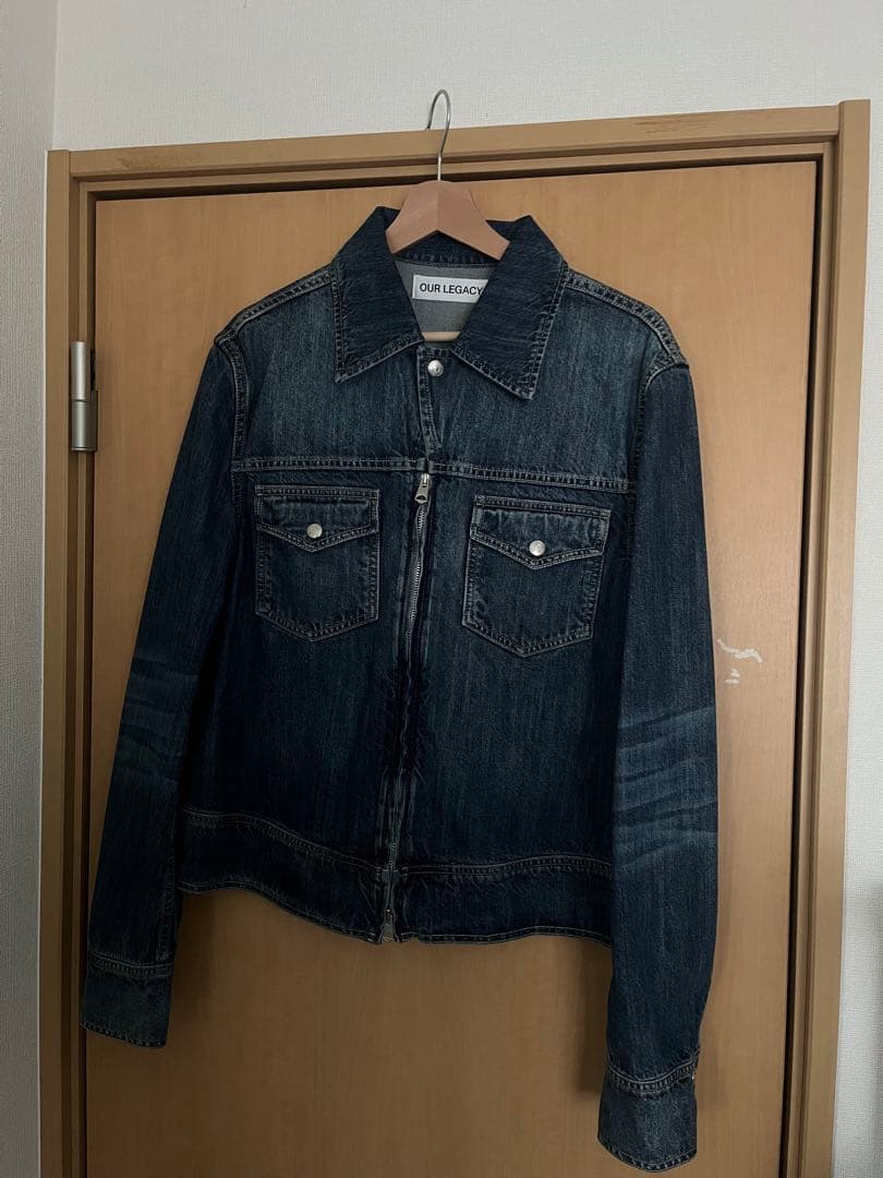 ジャケット・アウター our legacy TRUCKER JACKET VINTAGE DENIM