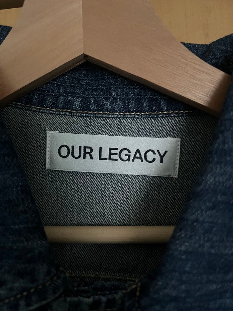 ジャケット・アウター our legacy TRUCKER JACKET VINTAGE DENIM
