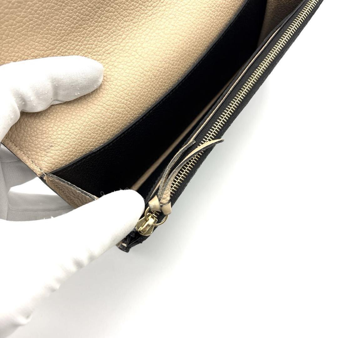 未使用級◆ルイヴィトン ポルトフォイユ エミリー アンプラント ノワール