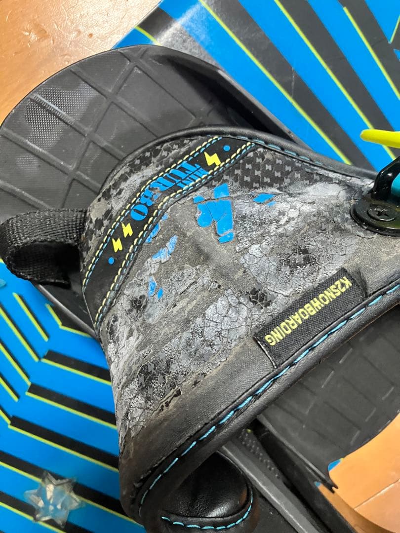 K2 スノーボード キッズ用 ビンディング、ブーツ3点セット②