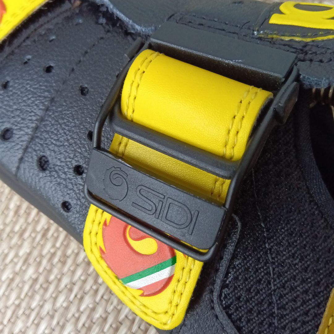 【デッドストック・希少】SIDI シディ ビンディングシューズ 本革 38 黒