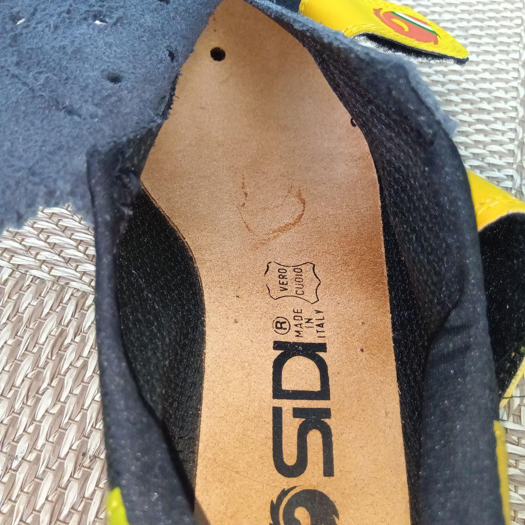 【デッドストック・希少】SIDI シディ ビンディングシューズ 本革 38 黒