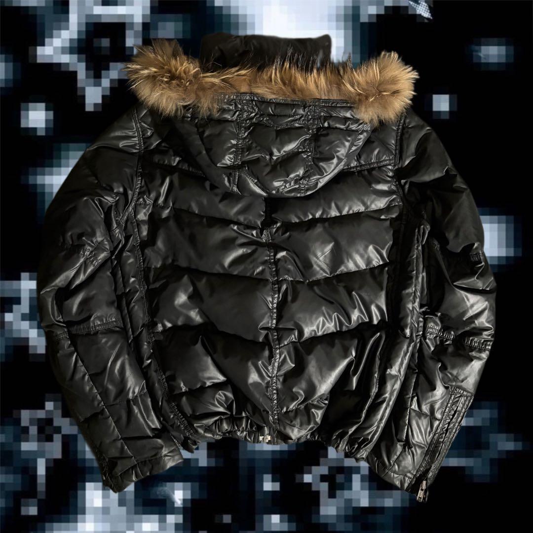 archive ファー付きダウンジャケット y2k 平成 グランジ お兄系 V系