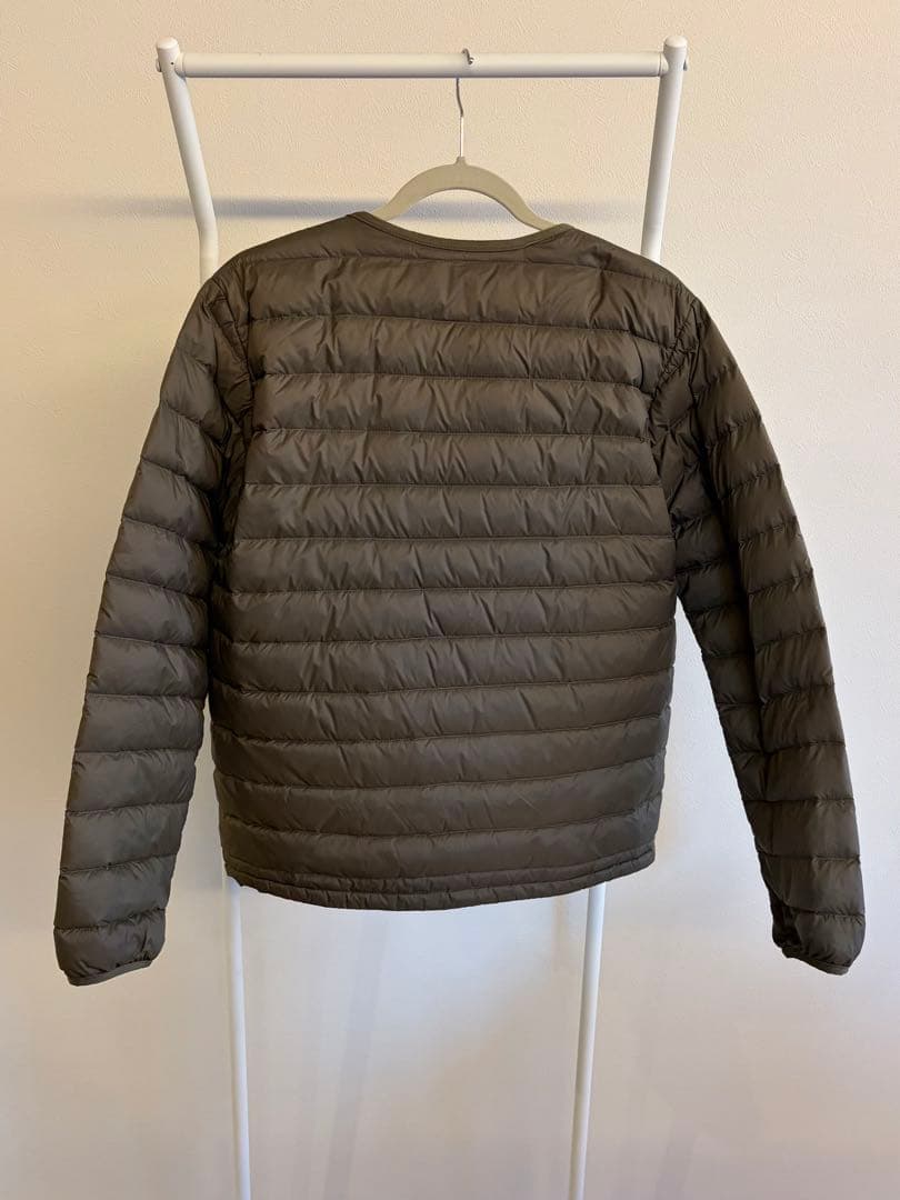 【美品・クリーニング済】DANTON インナーダウン（カーキ）