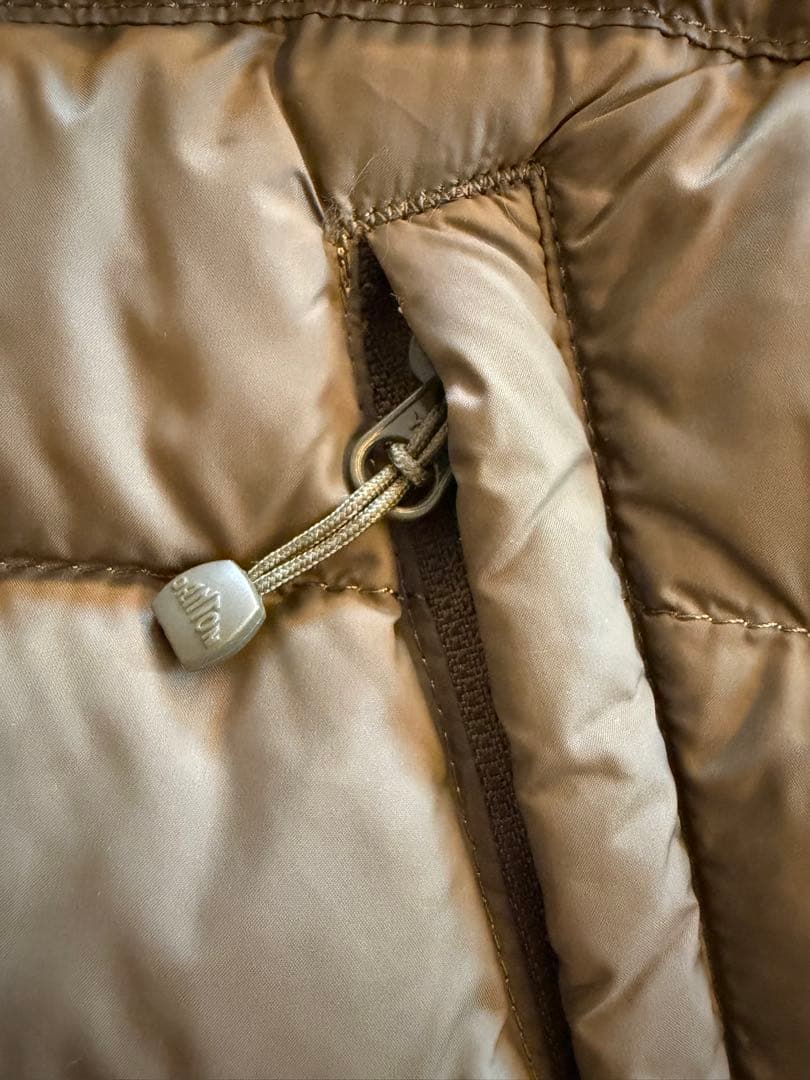 【美品・クリーニング済】DANTON インナーダウン（カーキ）