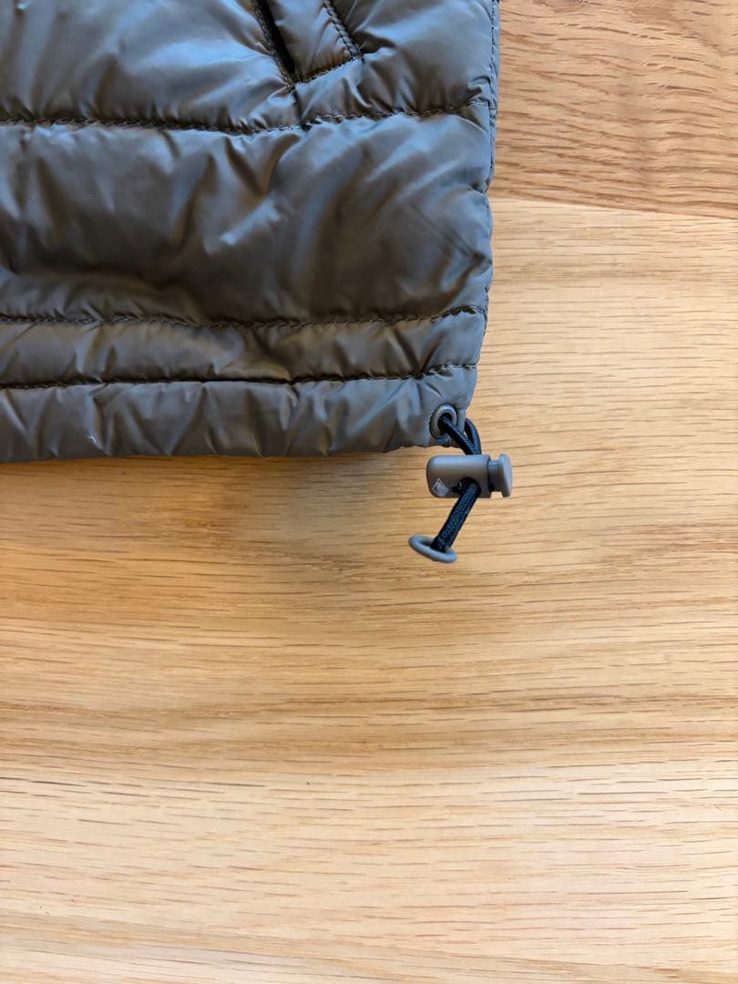 【美品・クリーニング済】DANTON インナーダウン（カーキ）