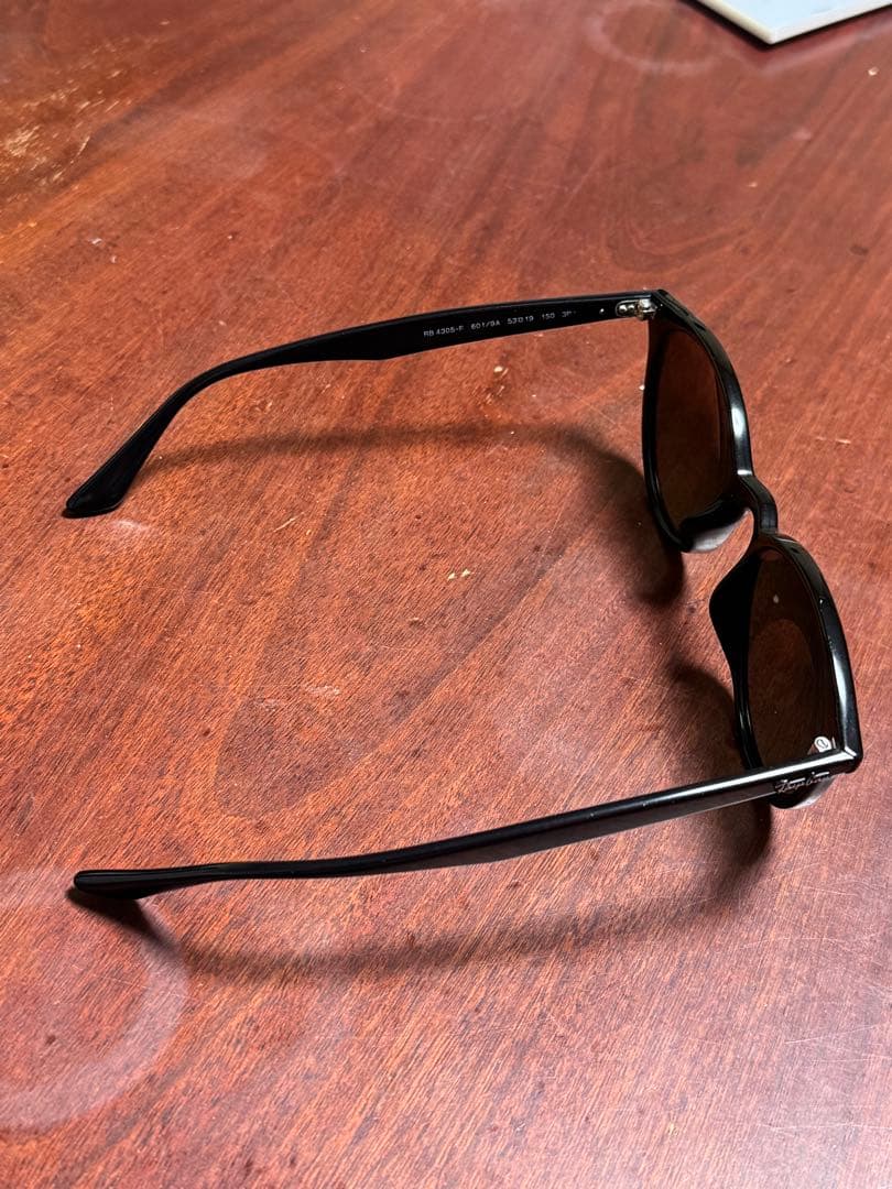 Rayban レイバン RB4305-F 偏光 ブラック レンズグリーン