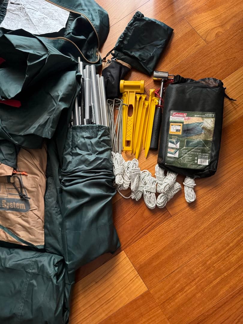 ◆コールマン◆タフワイドドーム300ex グランドシート込