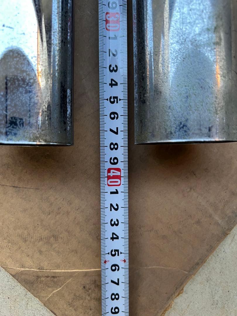 ハーレー　フォークカバー　33.4mm 35mm メッキ