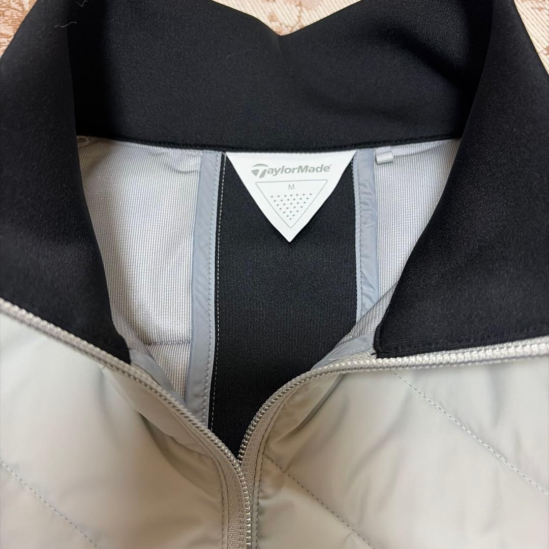 ［美品］テーラメイドキルティングジャケット ジャンパー　グレー/ブラック